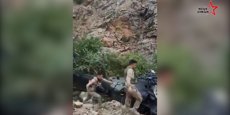 FLAŞ – Helîkoptera leşkerî ya artêşa tirk a dagirker hate xistin!