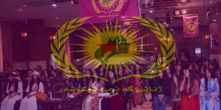 Jinên Ciwan ên Têkoşer ji bo meşa dijî dagirkeriyê bang kirin