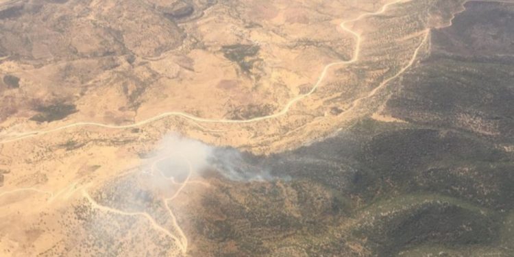 Agir bi Çiyayê Gebarê û dora Dêrulzehferanê ket