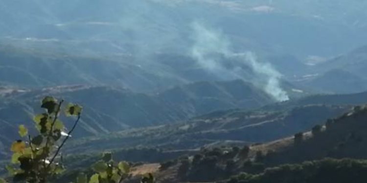 Leşkerên Tirk ên dagirker li Alîbogaziya Xozatê agir bi qadê xistin