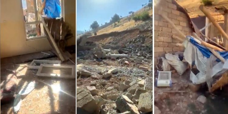 Dewleta Tirk a dagirker ketin gundê Banike avahî hilweşandin