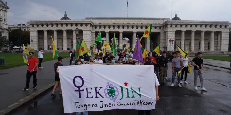 Li Viyanayê TEKO-JIN û TCŞ’ê meşek lidar xistin