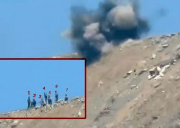 LEZGÎN – Gerîlla TV dîmenê çalakiya Çelê ku tê de 6 leşkerên dagirker hatin kuştin weşand