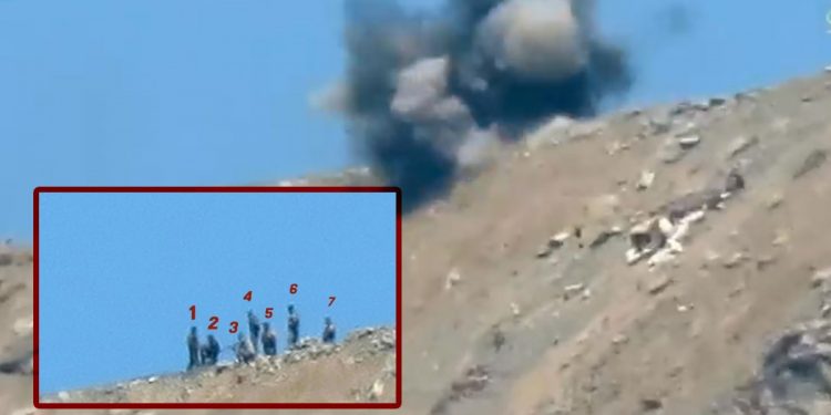 LEZGÎN – Gerîlla TV dîmenê çalakiya Çelê ku tê de 6 leşkerên dagirker hatin kuştin weşand