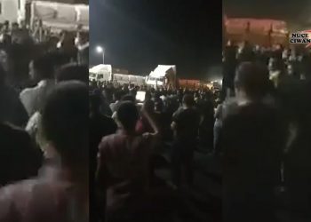 LEZGÎN – Gelê Zaxo li dijî derbasbûna wesayetên ji Tirkiyê ya Başûr dibin, daketin qadan