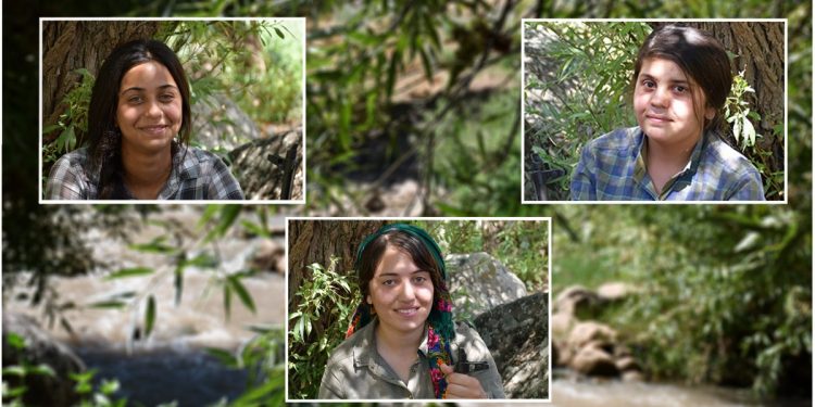 TAYBET – Jinên Ciwan ên tevlî nava refên PKK’ê bûn: Dem dema Întîqamê ye!