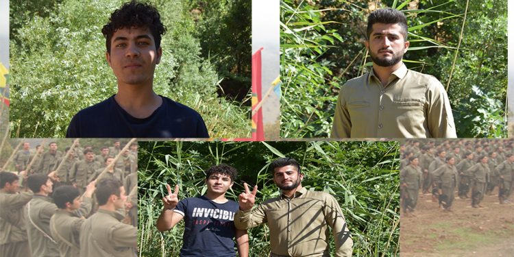 Pêngava Seferberiya Heftanînê: 2 ciwanên din jî tevlî refên Gerîla bûn