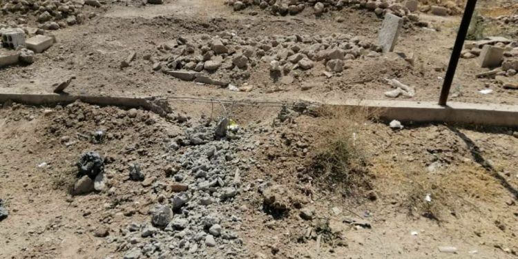 Li Silokê ya dagirkerî teqînekê rû da