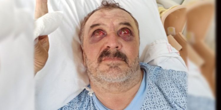 Destpêkê ji helîkopterê avêtin, piştre jî bi zorê birin nexweşxaneya leşkerî!