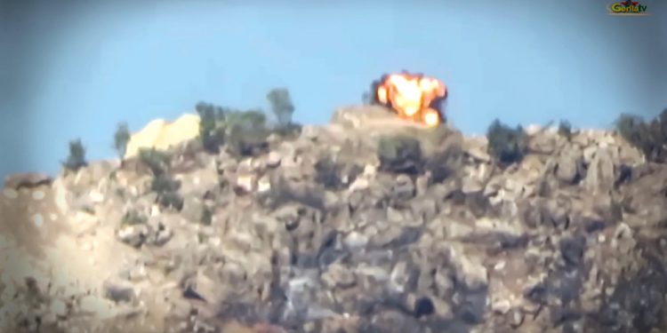 FLAŞ – Gerîla TV dîmenê çalakiya li Xantûrê weşand