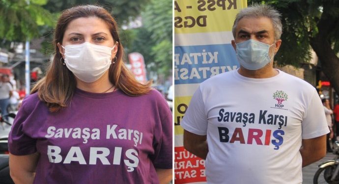 Du rêveberên HDP’ê li Mêrsînê hatin binçavkirin