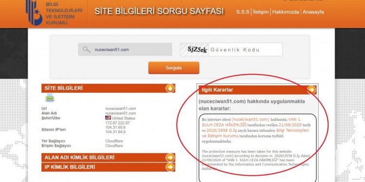 Faşîzma tirk dîsa xwest ajansa me asteng bike: nuceciwan52.com di weşanê de ye!