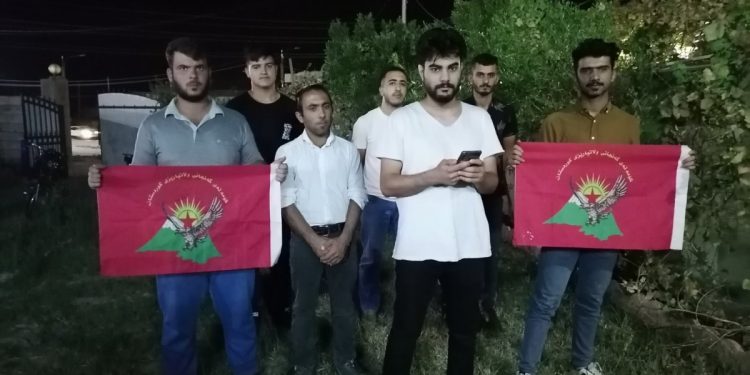 Ciwanên Kerkûkê tevlîbûna xwe ya Pêngava azadiya Rêberê Gelan Abdullah Ocalan ragihand