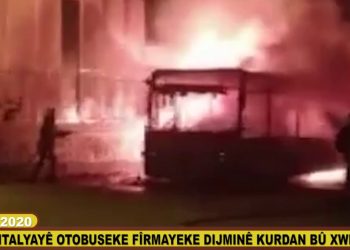 LEZGÎN – Însiyatîfa Zarokên Agir 3 kargeh û 3 wesayît şewitandin