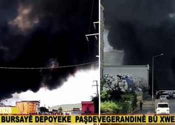 LEZGÎN – Însîyatîfa Zarokên Agir li dijî êrîşa nijadperest fabrîkeyek, sê depo û mînîbusek şewitandin