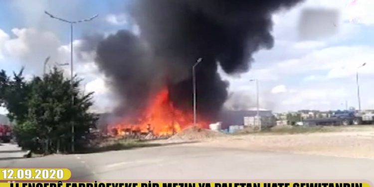 LEZGÎN – Însiyatîfa Zarokên Agir fabrîqeyeke, axurek, 3 erebe şewitandin