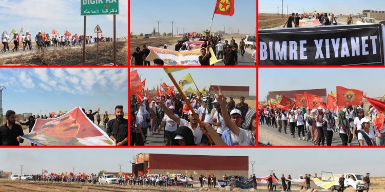 Bi wêneyan coşa Meşa Dirêj a “Em teqez biserkevin”