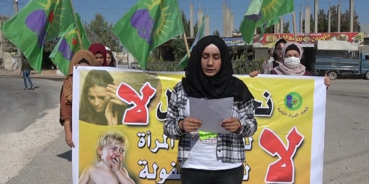 Meclisa Jinên Ciwan li Minbicê daxuyaniyek da