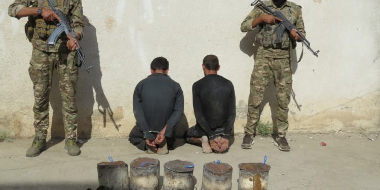 Li Dêrazorê QSD`ê 8 çeteyên DAIŞ’ê girtin