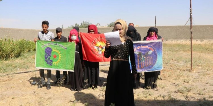 Ciwanên Dêrazorê: Li dijî dagirkeriyê em ê asta têkoşînê bilind bikin