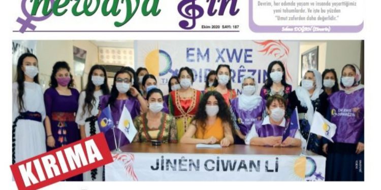 Rojnameya Newaya Jin bi manşeta ‘Em rê nadin qirkirinê’ hate weşand