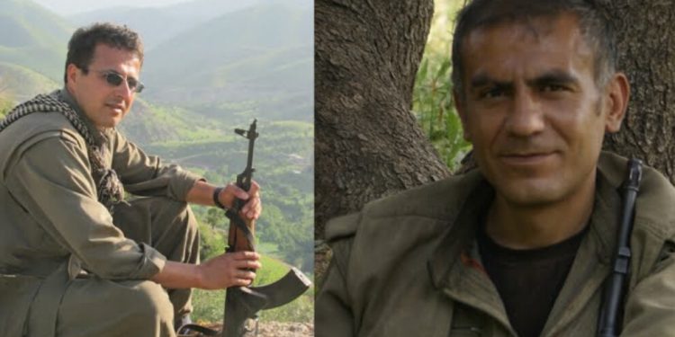 PJAK’ê nasnameya 2 Gerîlayên ku li Mukriyanê Şehîd bûbûn eşkere kir