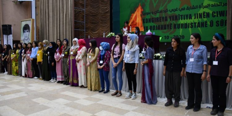 4’Emîn Kongreya Yekîtiya Jinên Ciwan bi dawî bû