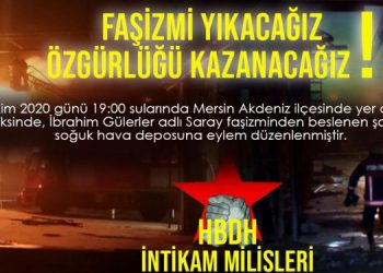 LEZGÎN – Ji Milîsên HBDH’ê li Mêrsînê çalakî