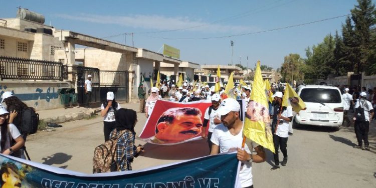 Ciwanên herêma Cizîrê Meşa Dirêj a 3’ê rojan dan destpê kirin