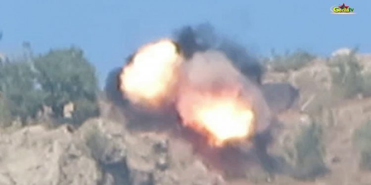 LEZGÎN – Gerîla TV dîmenê çalakiya li Heftanînê weşand