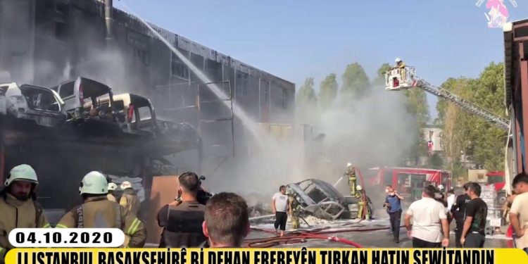 Însiyatîfa Zarokên Agir wesayitek û dikaneke faşîstan şewitandin