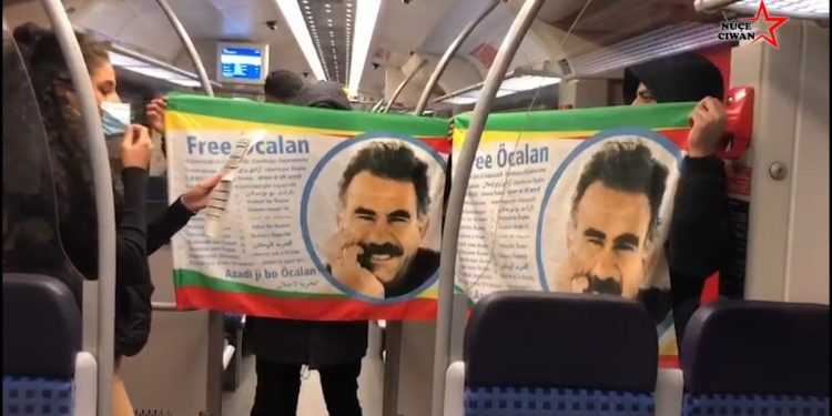 Ciwanên Stûttgartê ji bo azadiya Rêber Apo çalakî kir