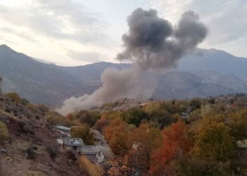 LEZGÎN – Dagirkeriya dewleta tirk Şengalê bomberdûman  kir