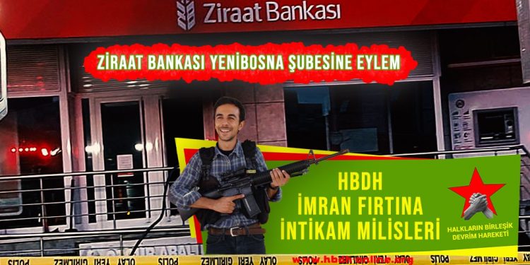 Milîsên HBDH’ê şaxa Banka Ziraatê şewitandin