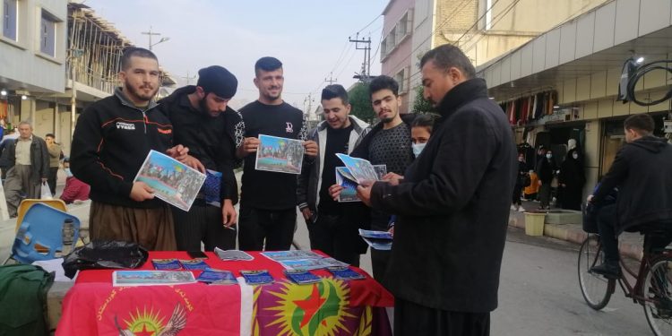 Li dijî xiyaneta KDP’ê stand hate vekirin