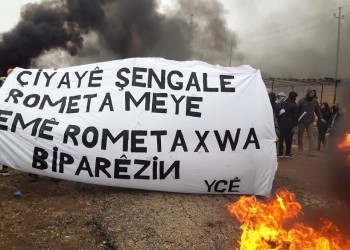 Ciwanên Şengalê çalakiya ‘Mertalên Zindî’ dan destpêkirin