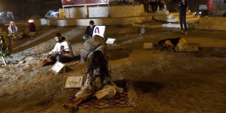 Li Kobanê Şanoya bêdeng ya Halowîna Kurd hate pêşkêş kirin!