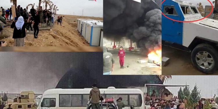 Xwepêşandêrên Şengalê noqteya kontrolê ya Iraqê desteser kir