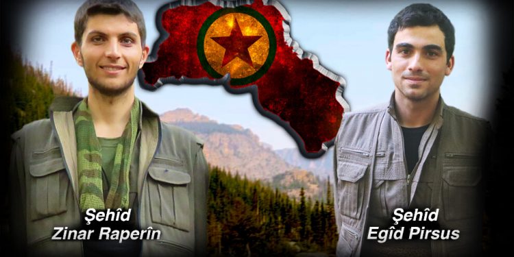HPG’ê nasnameya 2 Gerîlayan eşkere kir