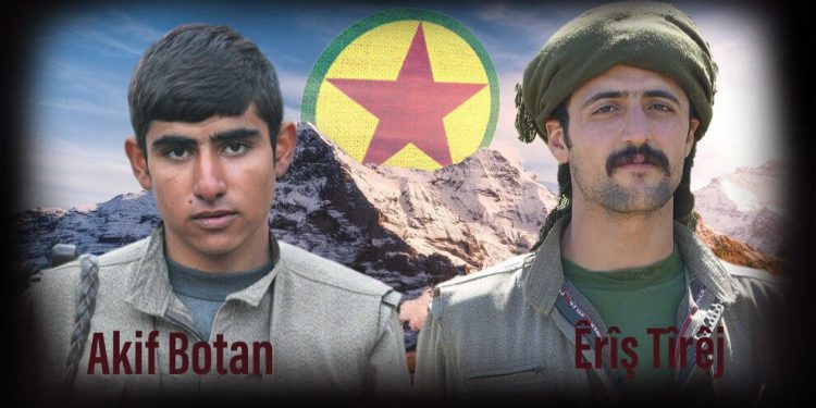 HPG’ê nasnameya 2 Gerîlayên ku li Xanturê Şehîd bûbûn eşkere kir