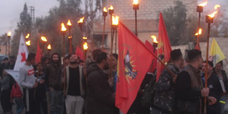 Ciwanên Zirganê li dijî hevpeymana li ser Şengalê daketin qadan