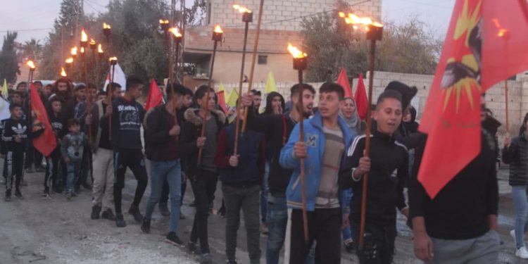 Ciwanên Zirganê li dijî hevpeymana li ser Şengalê daketin qadan