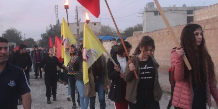 Ciwanên Zirganê li dijî hevpeymana li ser Şengalê daketin qadan