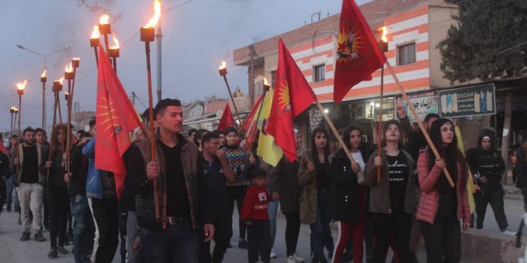 Ciwanên Zirganê li dijî hevpeymana li ser Şengalê daketin qadan