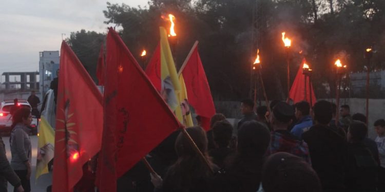 Ciwanên Zirganê li dijî hevpeymana li ser Şengalê daketin qadan