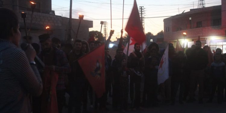 Ciwanên Zirganê li dijî hevpeymana li ser Şengalê daketin qadan