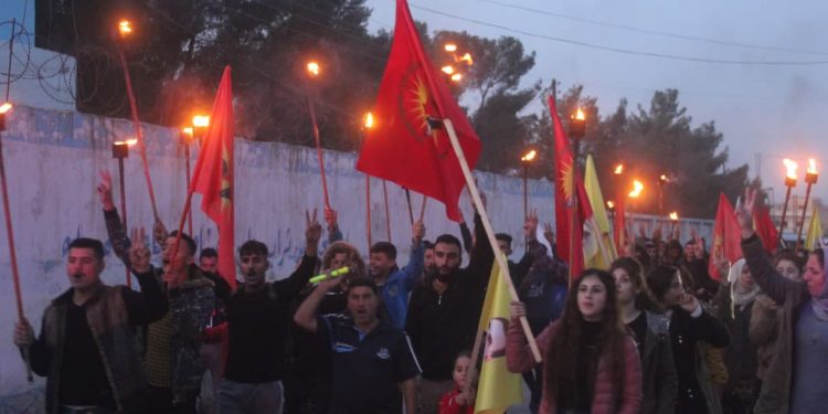 Ciwanên Zirganê li dijî hevpeymana li ser Şengalê daketin qadan