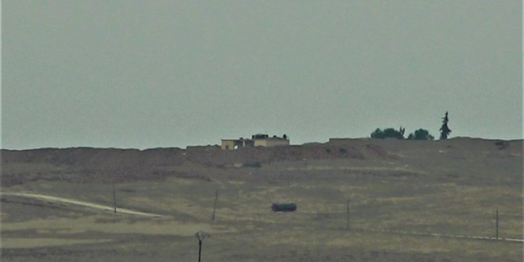 Li gundekî navbera Til Temir û Zirganê de sewqiyata leşkerî a dagirkeriya tirk