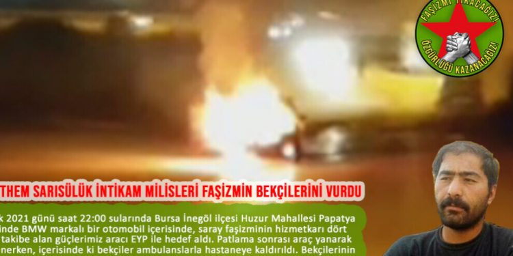 Milîsên HBDH’ê Bursayê çalakî pêk anîn