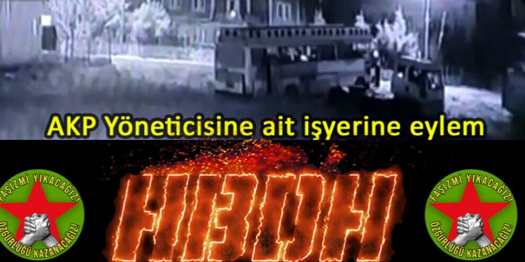 HBDH’ê li dijî faşîstên AKP’îyan çalakî lidarxist